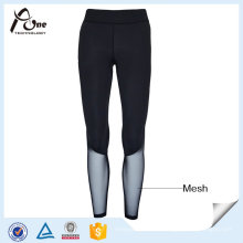 Mesh Insert Sexy Fashion Sports Tights Femmes Sports Wear